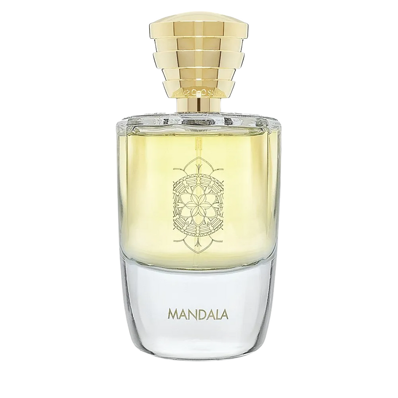 Mandala Masque Milano fragrance bottle, 35ml, with elegant packaging, showcasing the online warehouse branding and design details.