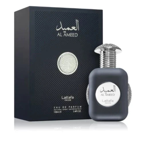 Lattafa Pride Al Ameed Silver Eau De Parfum 3.4 Oz