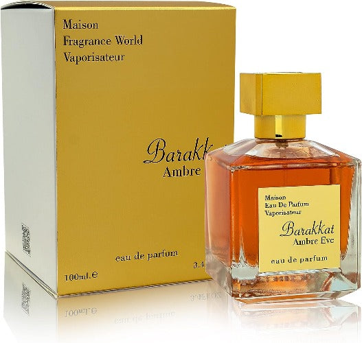 Fragrance World Barakkat Ambre Eve Eau De Parfum 3.4 Oz
