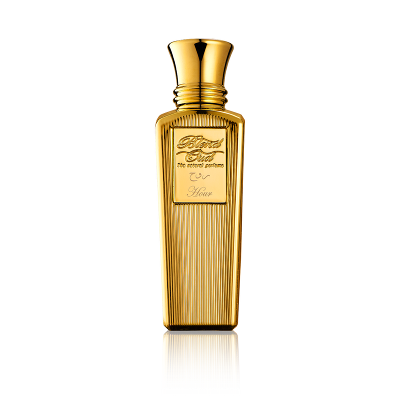 Hour Blend Oud perfume bottle by Online Warehouse with a sleek design, showcasing the luxurious oud fragrance.