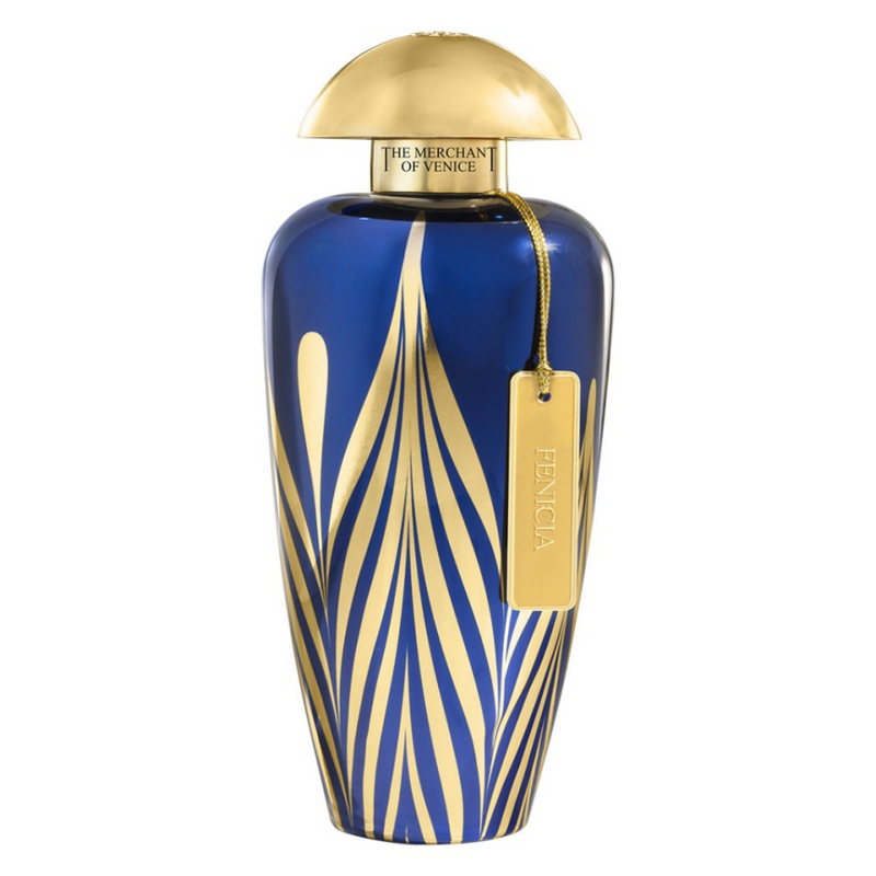Fenicia The Merchant Of Venice perfume bottle by Online Warehouse, 3.4 oz, with elegant packaging and a sleek design.