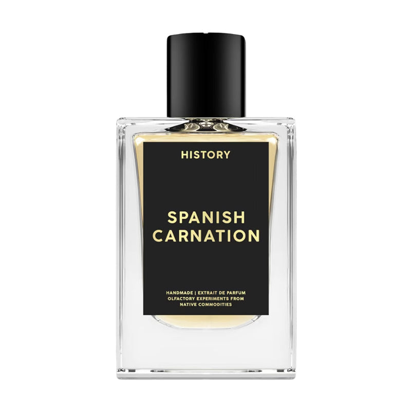 Spanish Carnation Alghabra perfume by Online Warehouse, 1 oz bottle with elegant floral design and transparent glass showing the fragrance.