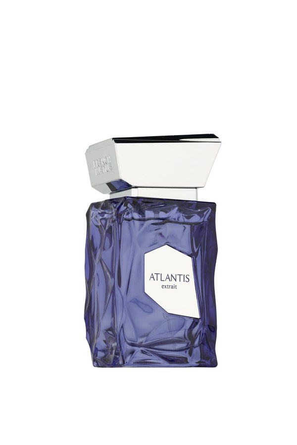 Pertinacia French Avenue Atlantis 3.4oz Extrait perfume bottle with elegant packaging, showcasing the luxurious fragrance.