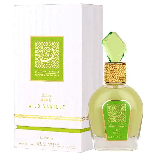 Lattafa Musk Wild Vanille Thameen Collection Eau De Parfum 3.4 Oz