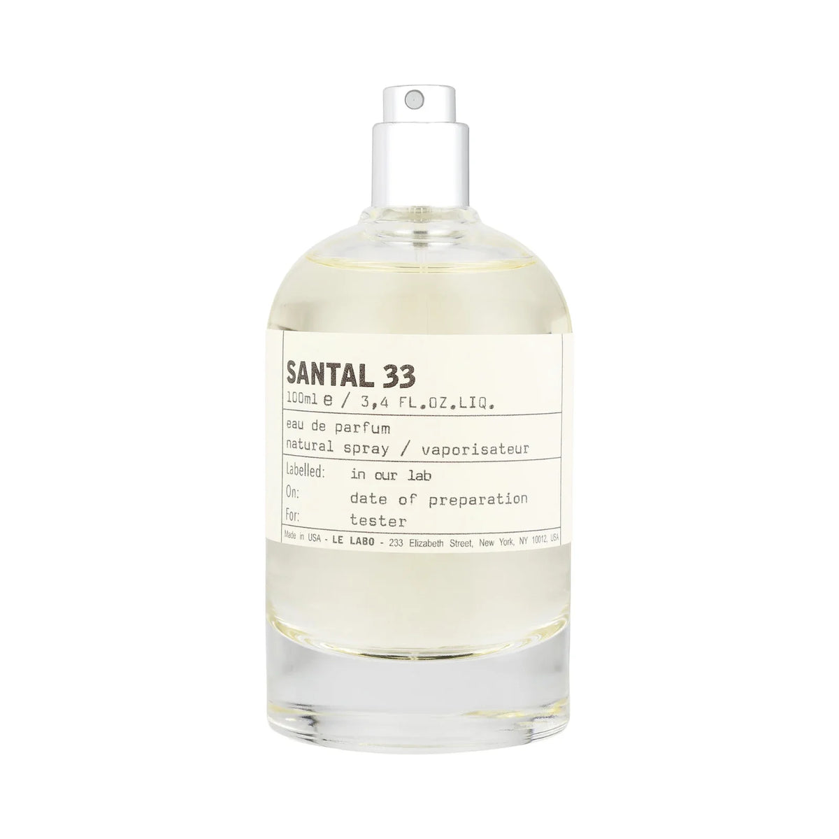 Santal 33 Tester 3.4oz EDP TESTER NO CAP
