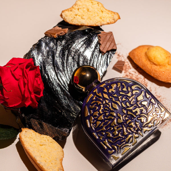 Purple Love by M. Micallef perfume bottle, 3.4 oz, featuring a purple fragrance bottle with elegant design and branding.