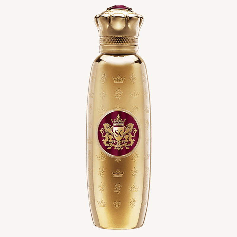 Altair Spirit Of Kings 3.4 oz perfume bottle with a sleek design and a metallic cap, displayed on a neutral background.