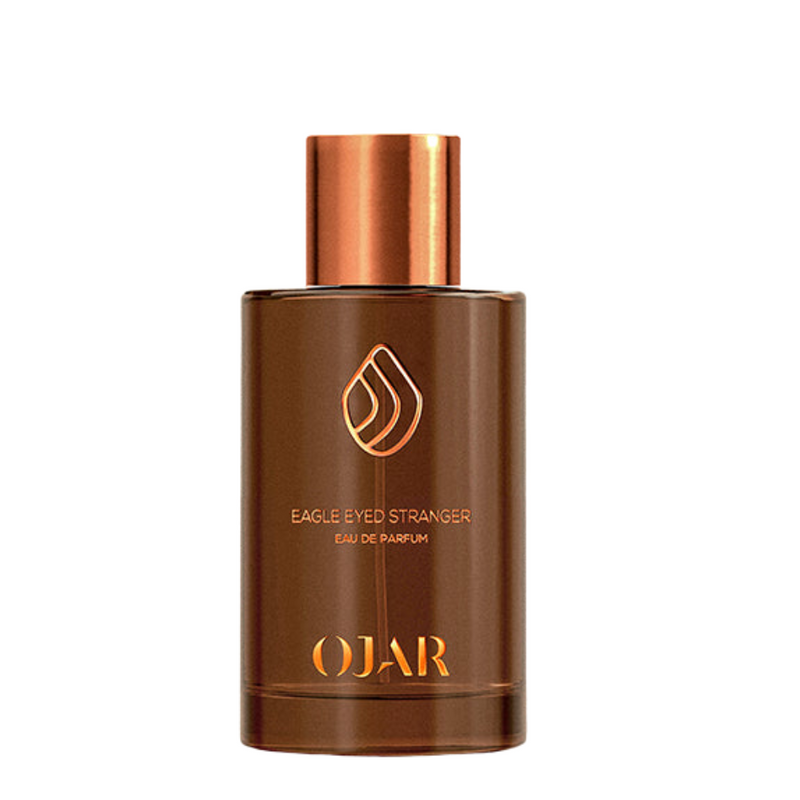 Eagle Eyed Ojar perfume bottle from Online Warehouse with sleek design and floral scent accents.