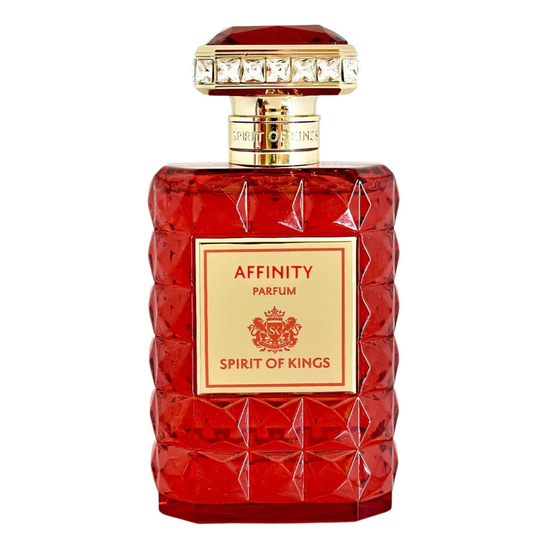Affinity Spirit Of Kings bottle by Online Warehouse, featuring a dark label with gold accents and intricate branding details.