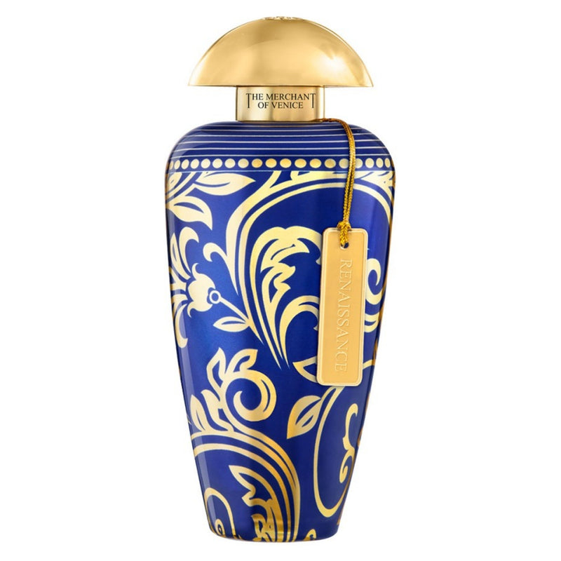 Renaissance The Merchant of Venice physical perfume bottle by Online Warehouse, 3.4 oz, with ornate design and clear glass container