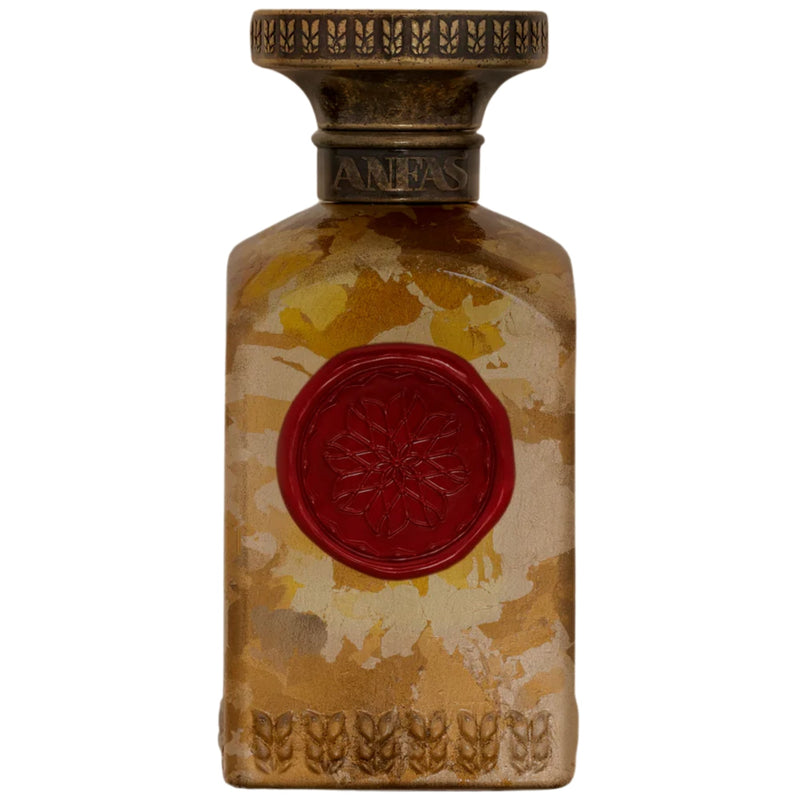 Ishq Special Edition Anfas perfume bottle with elegant design, 2.5 oz size, showcasing a luxurious fragrance container.