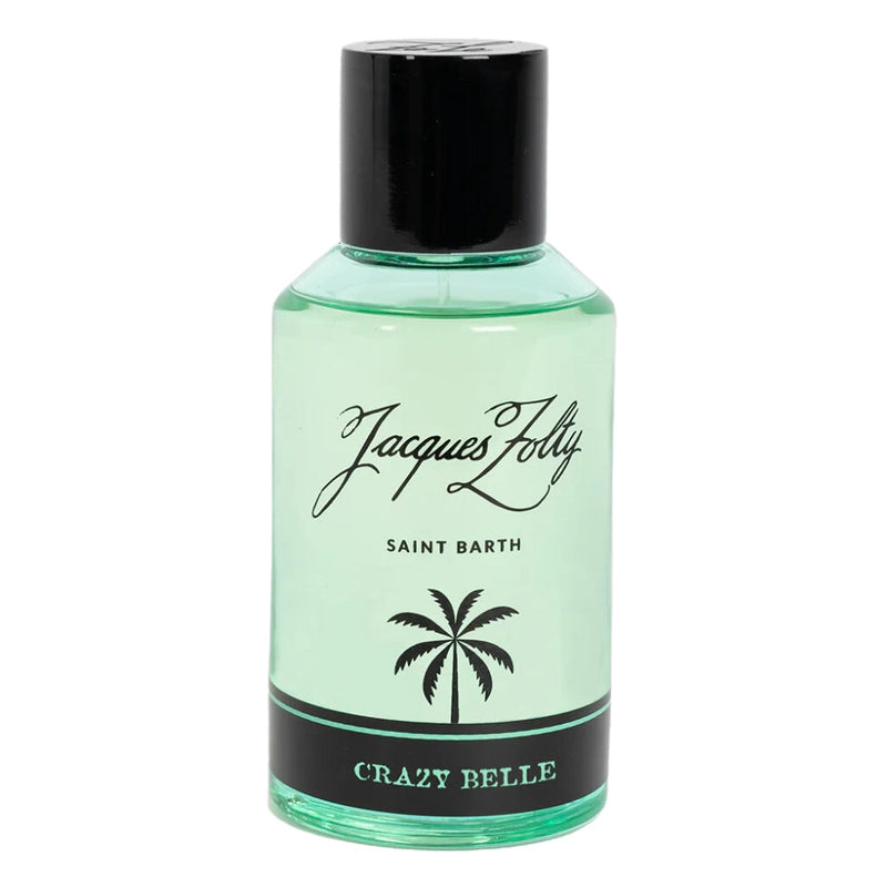 Crazy Belle Jacques Zolty perfume and cologne bottle, 3.4 oz, with elegant packaging and branding visible.
