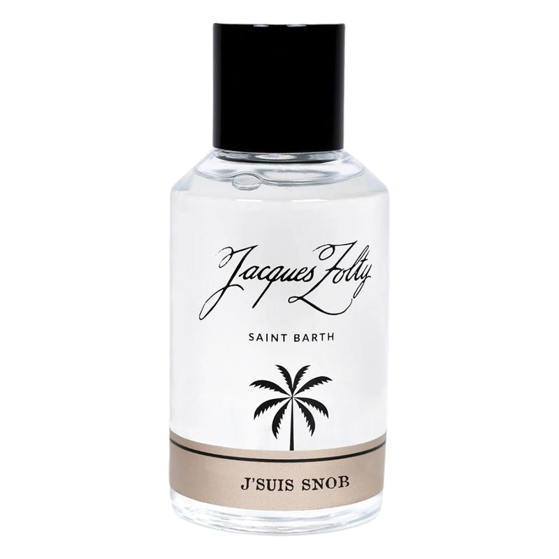 J'Suis Snob Jacques Zolty perfume bottle, 3.4 oz, with sleek design and elegant packaging.