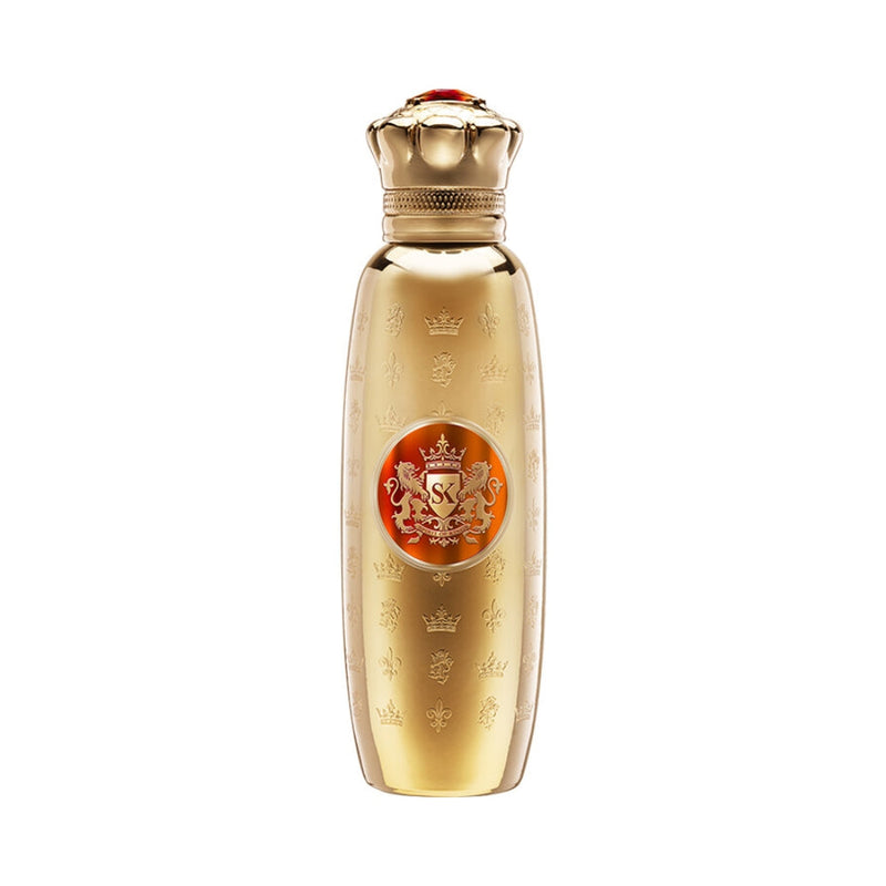 Shihab Spirit Of Kings perfume bottle by Online Warehouse, with ornate gold and black packaging and elegant fragrance design.