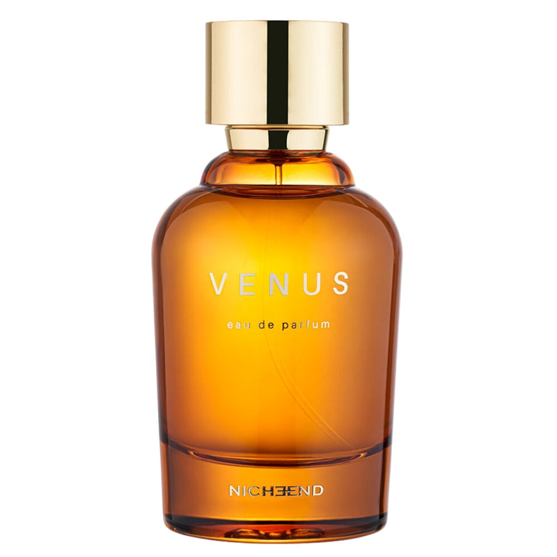 Venus Nicheend perfume bottle, 3.4 oz, in elegant packaging, showcasing the Online Warehouse fragrance for women.