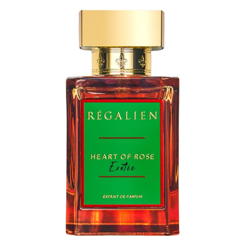 Exotic Heart of Rose Regalien physical perfume bottle, 2.7 oz from Online Warehouse with elegant floral design.