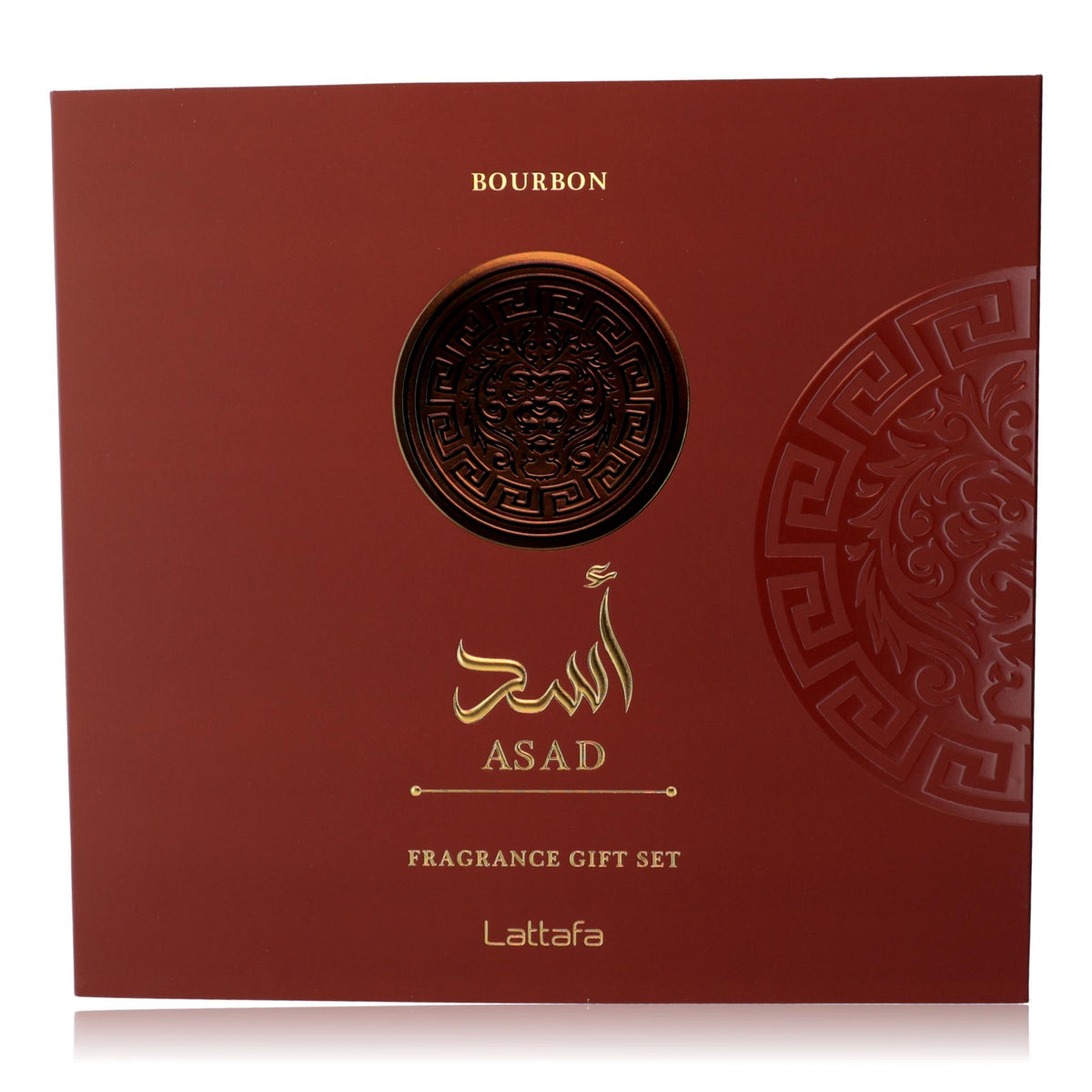 Asad Bourbon Lattafa 3 Piece Gift Set Men - Pertinacia Perfume