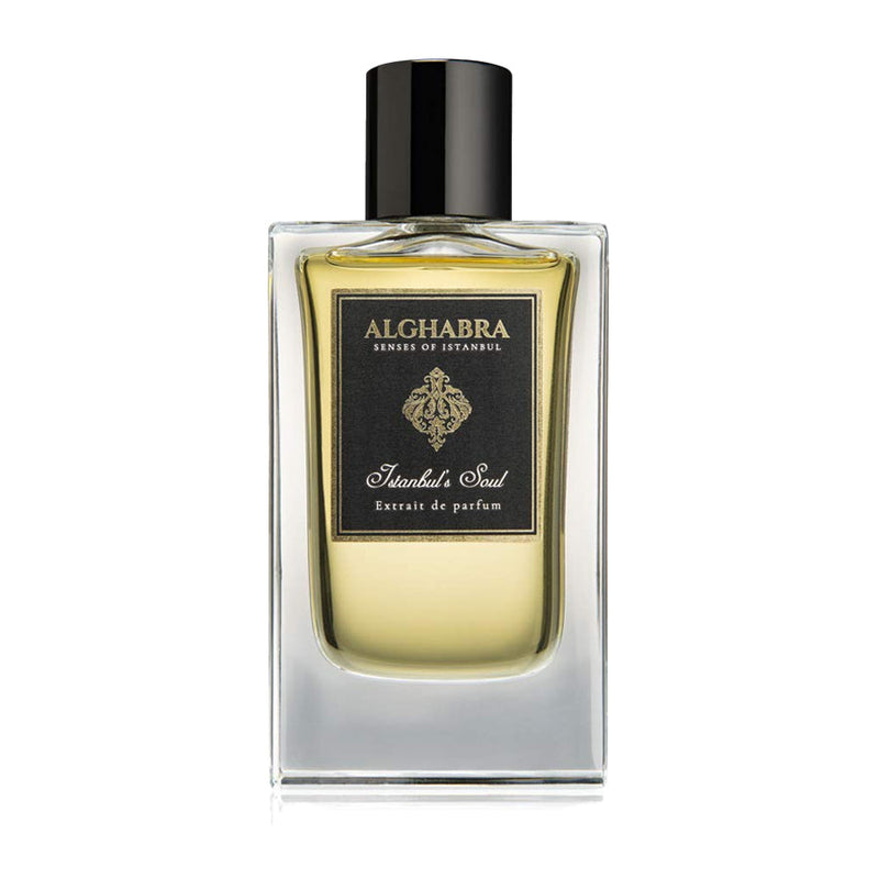 Alghabra Istanbul's Soul perfume 1.7 oz bottle with elegant design, showcasing the Alghabra brand cologne.