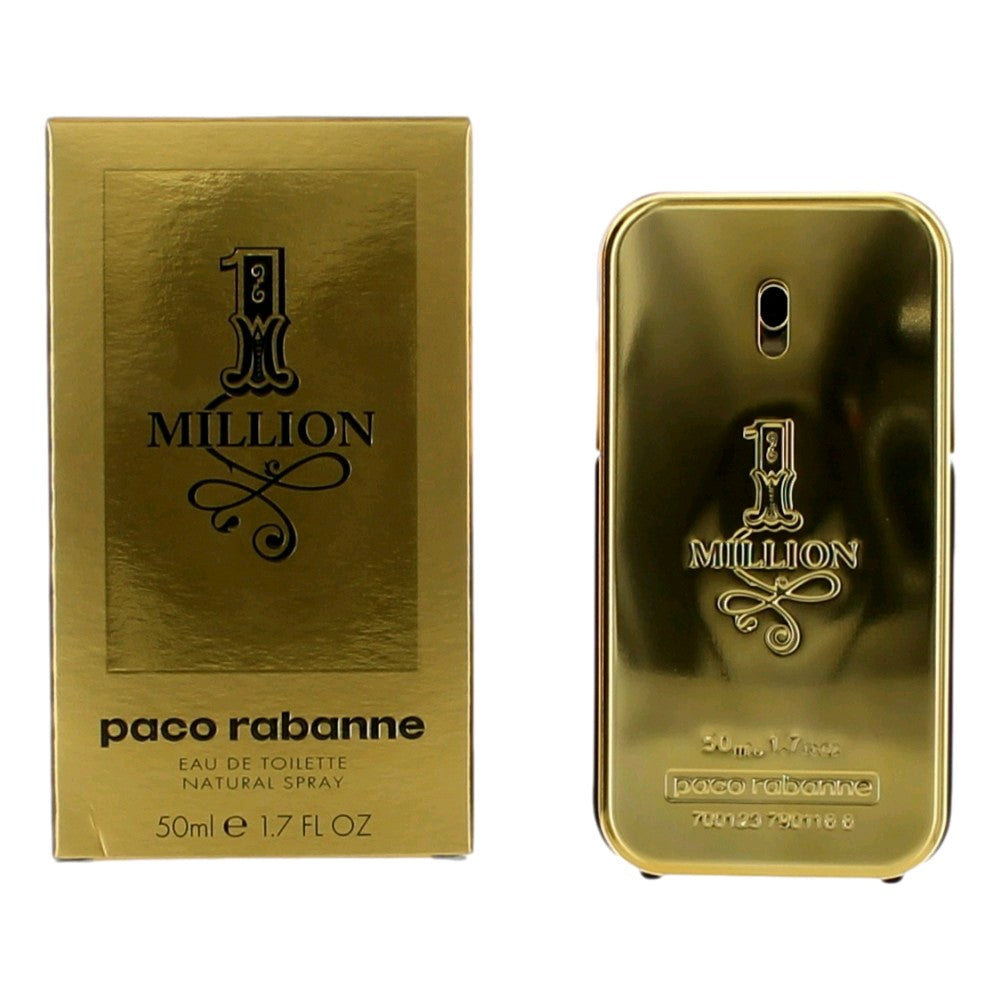 1 Million Paco Rabanne 1.7 oz EDT Spray Men - Pertinacia Perfume