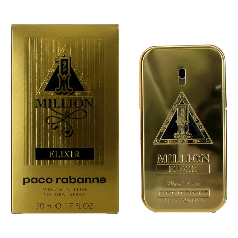 1 Million Elixir Paco Rabanne 1.7 oz Parfum Intense Spray Men - Pertinacia Perfume