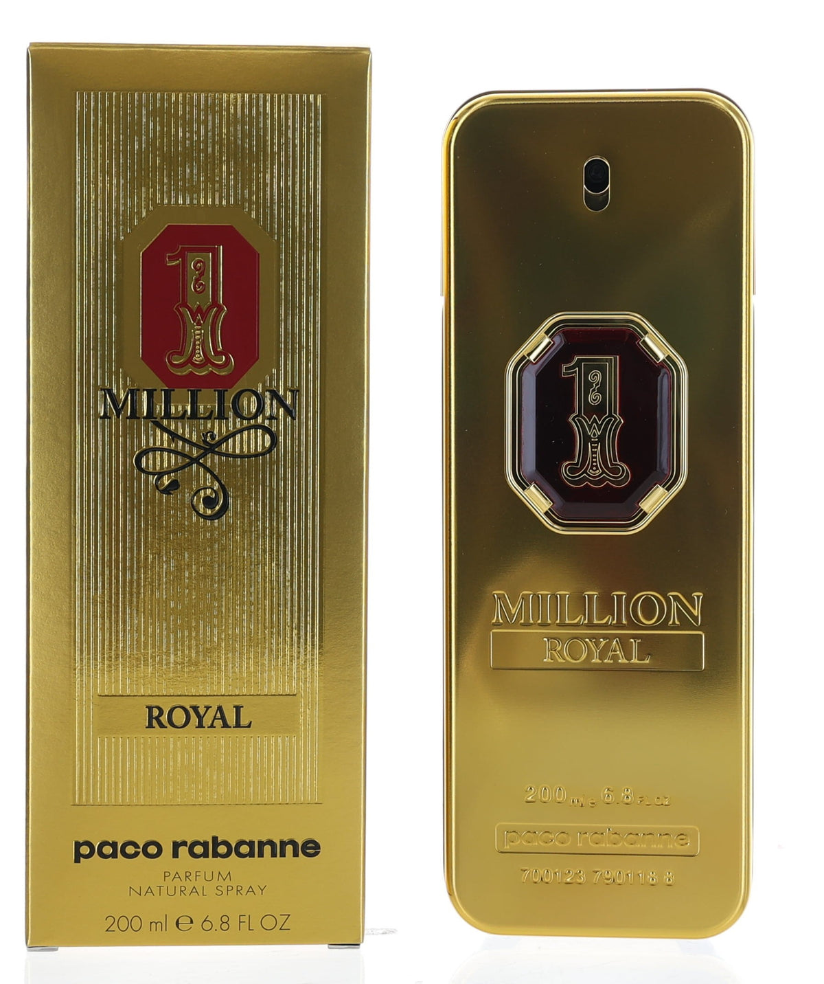 1 Million Royal by Paco Rabanne, 6.8 oz Pure Parfum Spray for Men - Pertinacia Perfume