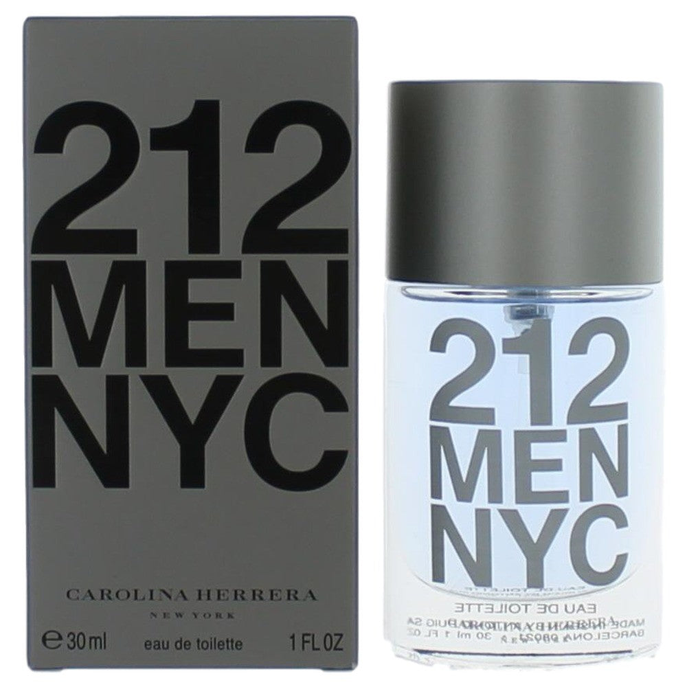 212 Carolina Herrera 1 oz EDT Spray Men - Pertinacia Perfume