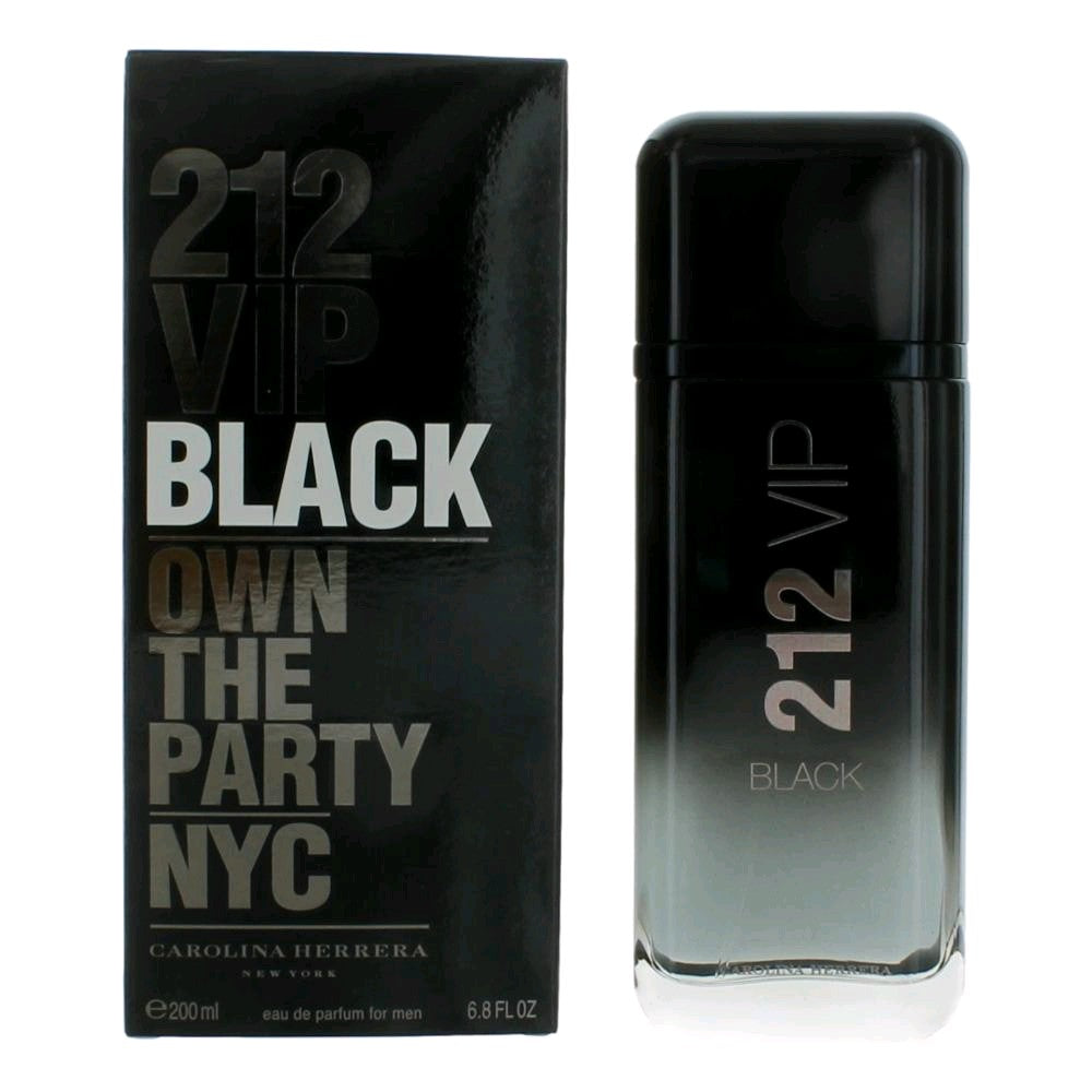 212 VIP Black Carolina Herrera 6.8 oz EDP Spray Men - Pertinacia Perfume