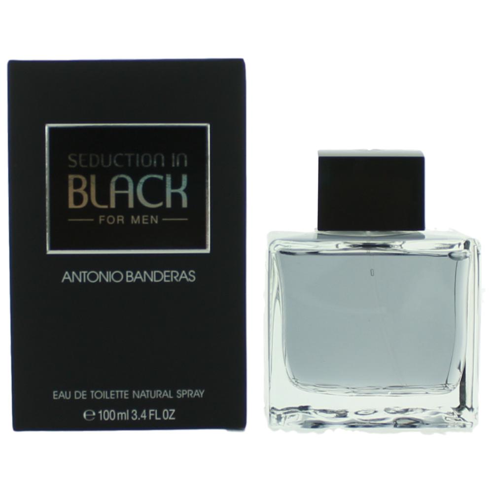 Seduction in Black Antonio Banderas 3.4 oz EDT Spray Men - Pertinacia Perfume