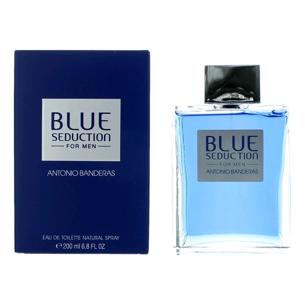 Blue Seduction Antonio Banderas 6.7 oz EDT Spray Men - Pertinacia Perfume