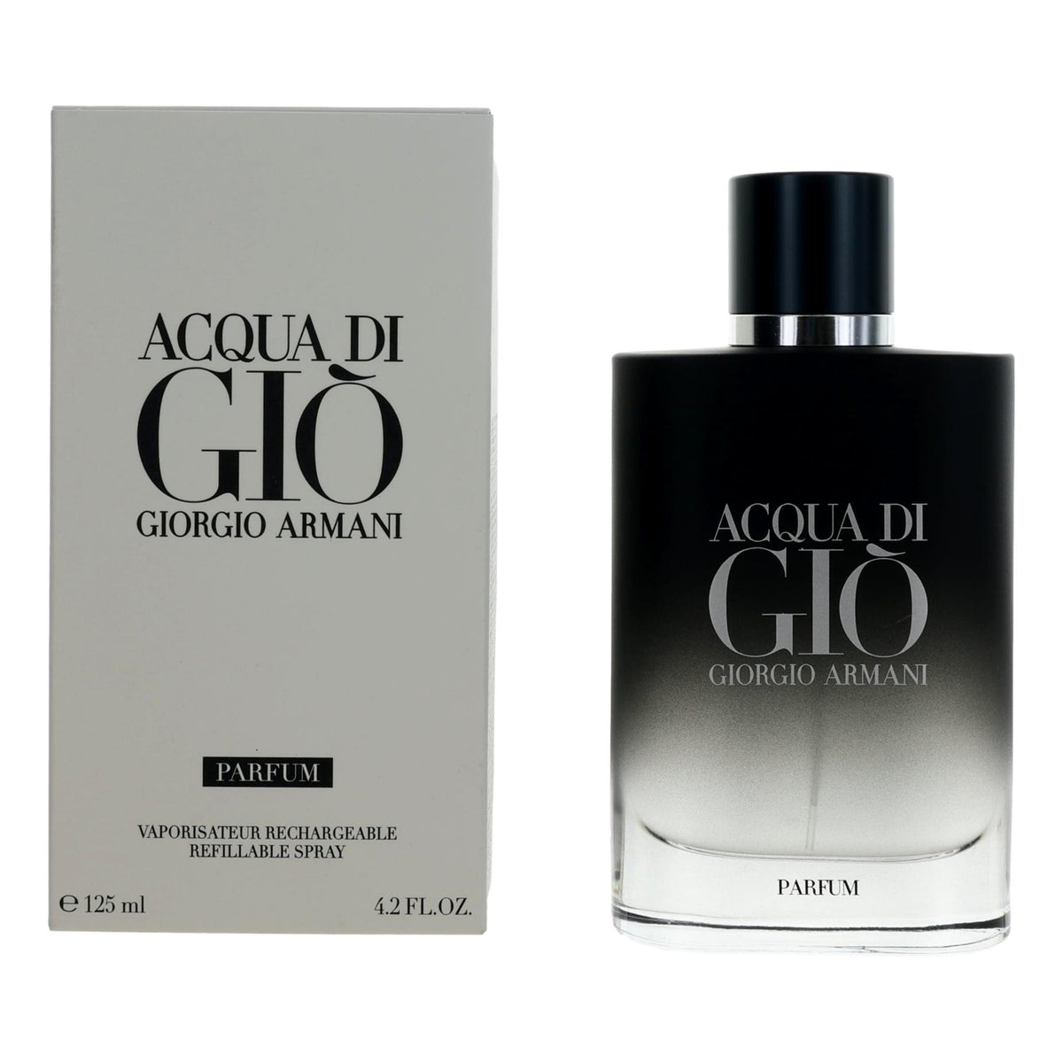 Acqua Di Gio Giorgio Armani 4.2 oz Parfum Spray Refillable Men - Pertinacia Perfume