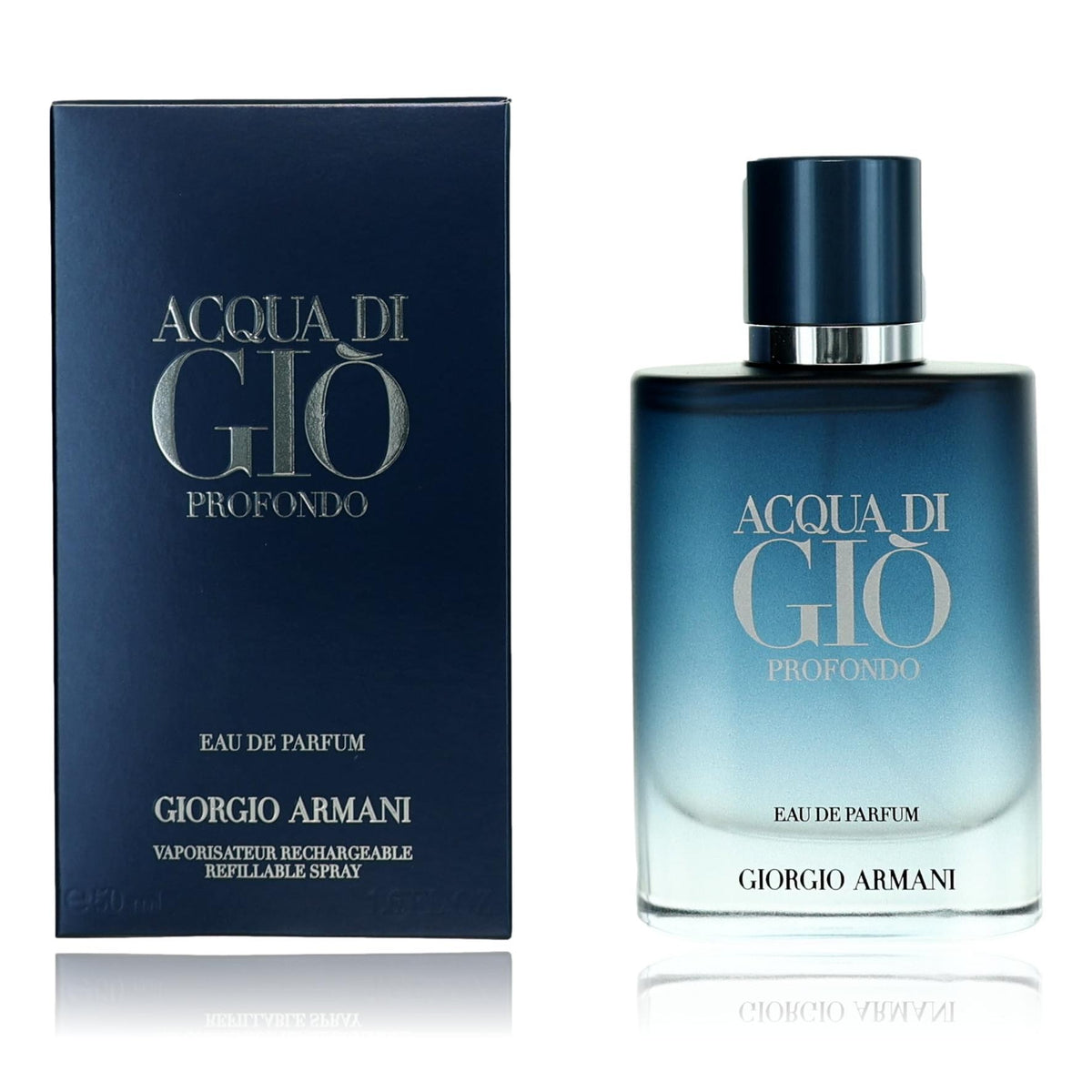 Acqua Di Gio Profondo Giorgio Armani 1.6 oz EDP Spray Men - Pertinacia Perfume