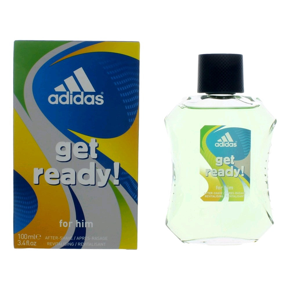 Adidas Get Ready Adidas 3.4 oz After Shave Men - Pertinacia Perfume