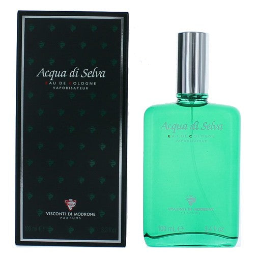 Visconti Di Modrone Acqua Di Selva 3.4oz men's Eau De Cologne spray, showing the perfume bottle with elegant packaging.
