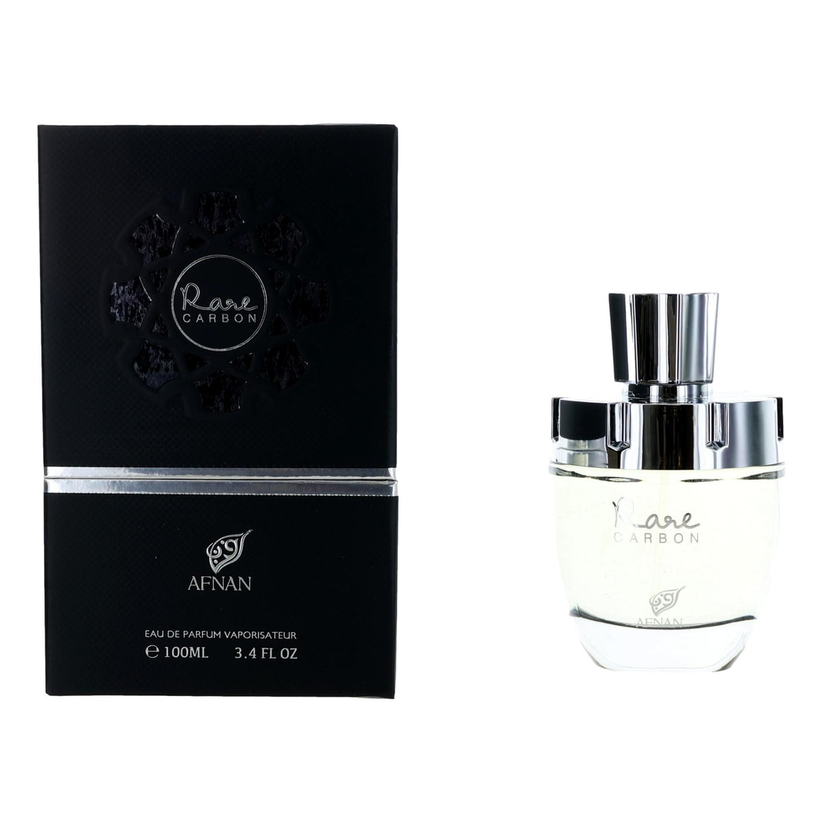 Rare Carbon Afnan 3.4 oz EDP Spray Men - Pertinacia Perfume