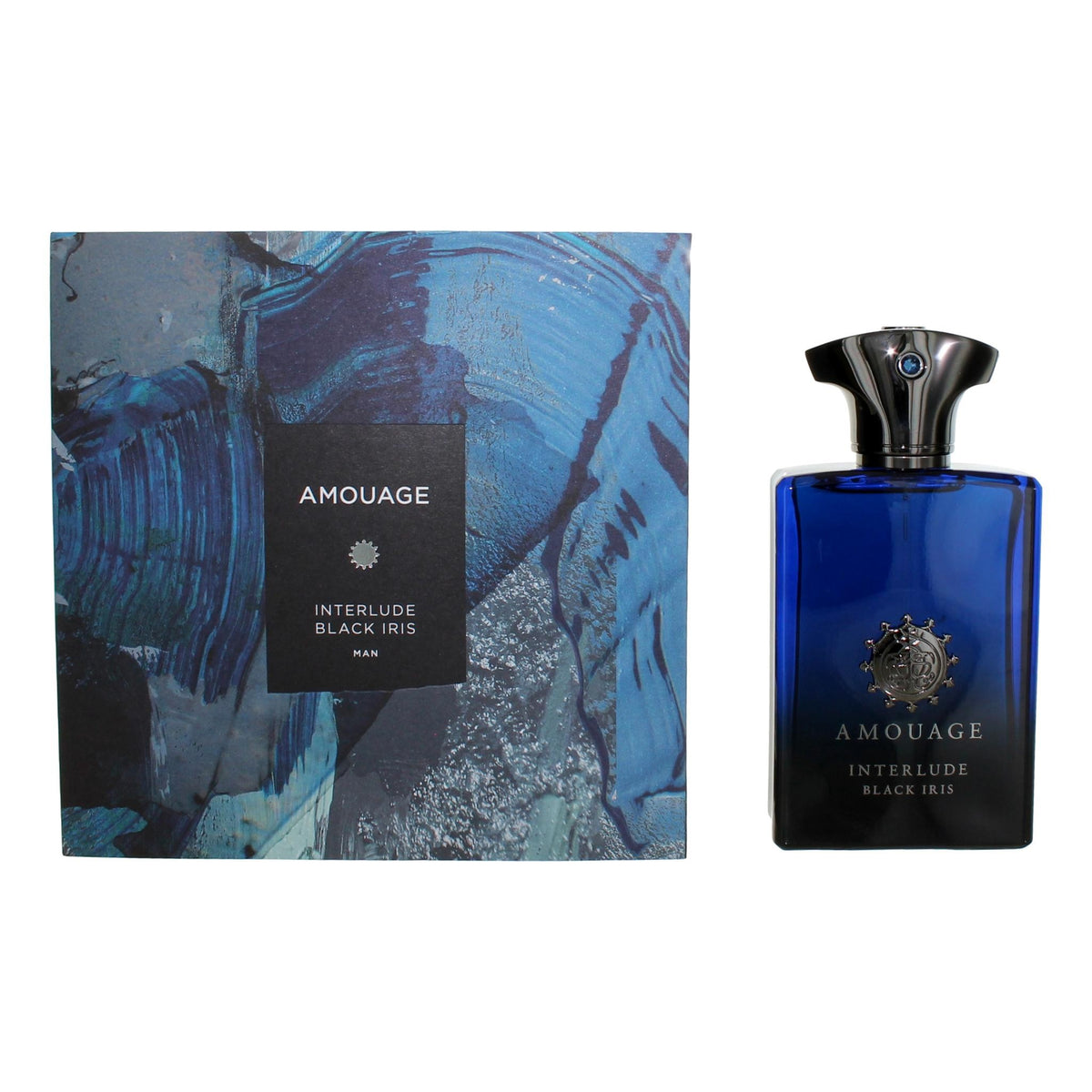 Interlude Black Iris Man Amouage 3.4 oz EDP Spray Men - Pertinacia Perfume