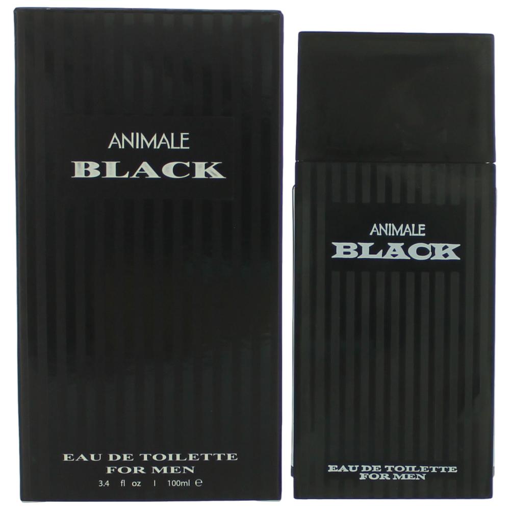 Animale Black Animale 3.4 oz EDT Spray Men - Pertinacia Perfume