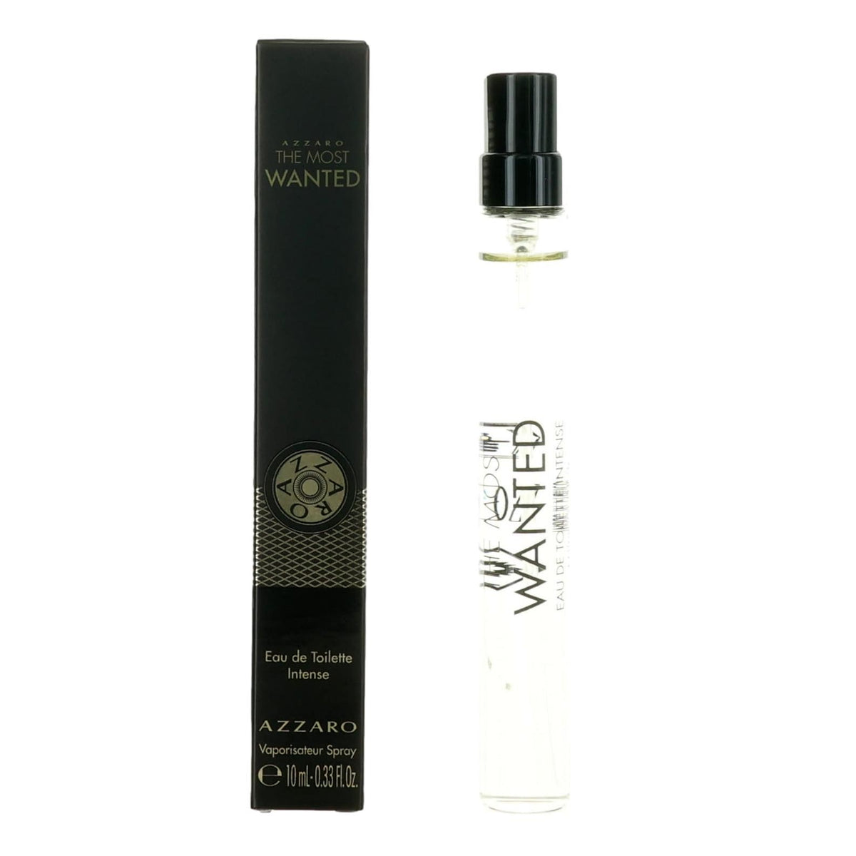 Azzaro The Most Wanted Azzaro 0.33 oz EDT Intense Spray Men - Pertinacia Perfume