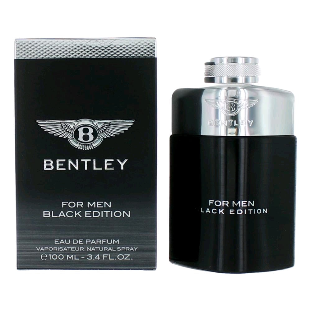 Bentley Black Edition Bentley 3.4 oz EDP Spray Men - Pertinacia Perfume