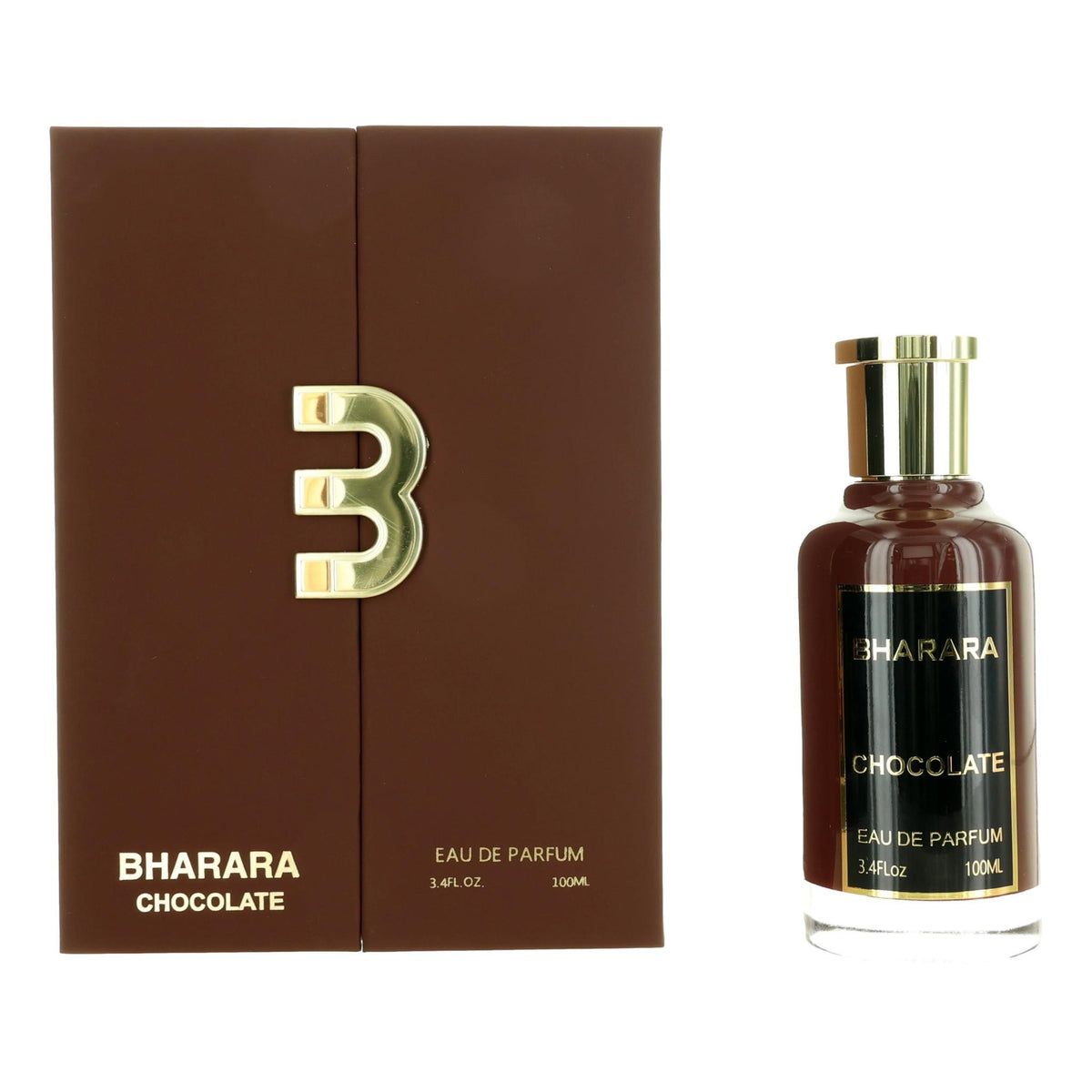 Bharara Chocolate Bharara 3.4 oz EDP Spray Men - Pertinacia Perfume