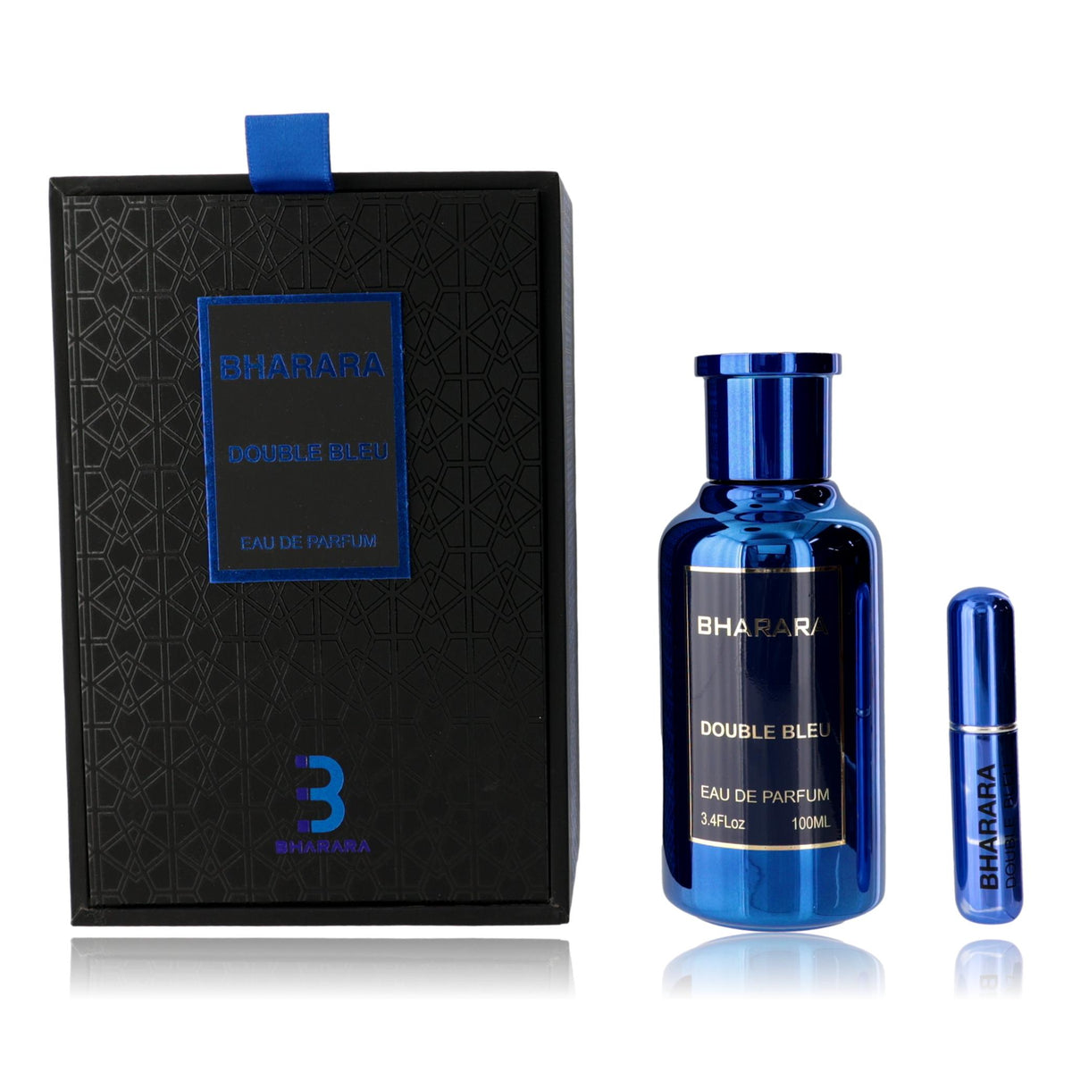 Bharara Double Bleu Bharara 3.4 oz EDP spray Men - Pertinacia Perfume