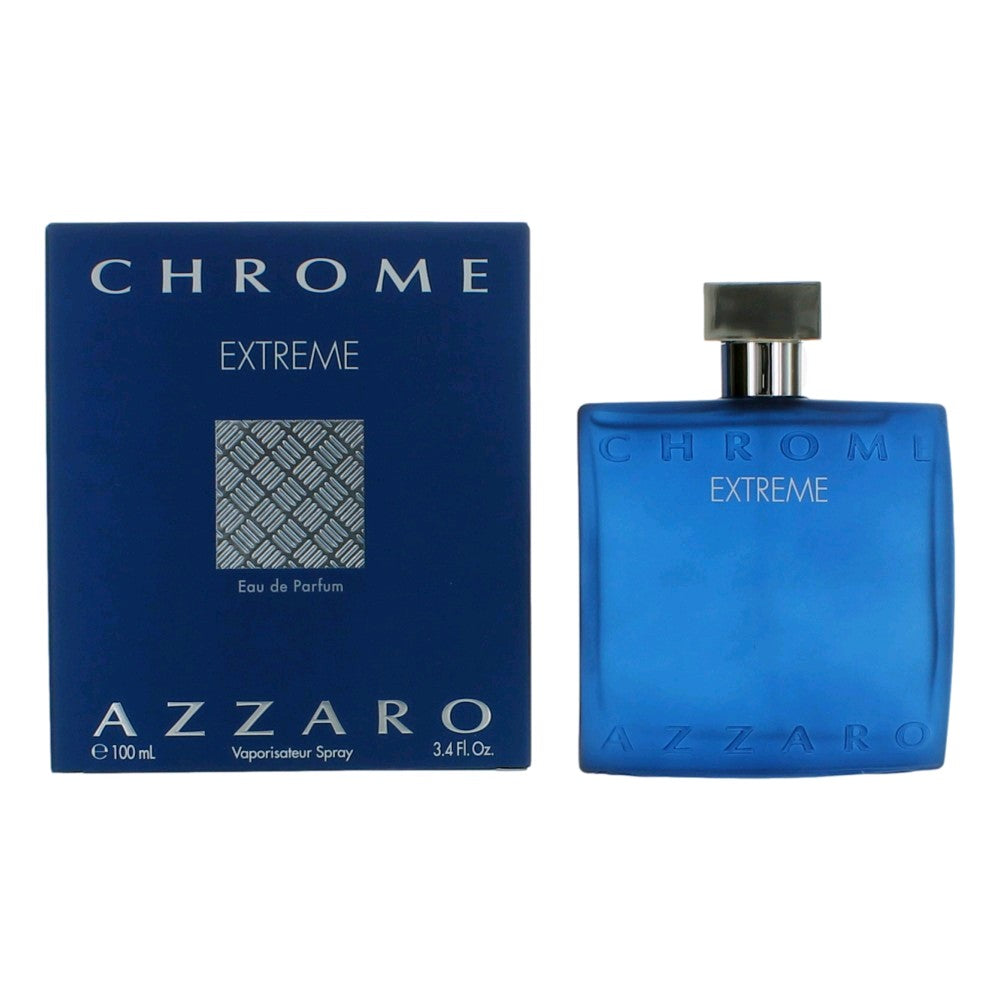 Chrome Extreme Azzaro 3.4 oz EDP Spray Men - Pertinacia Perfume