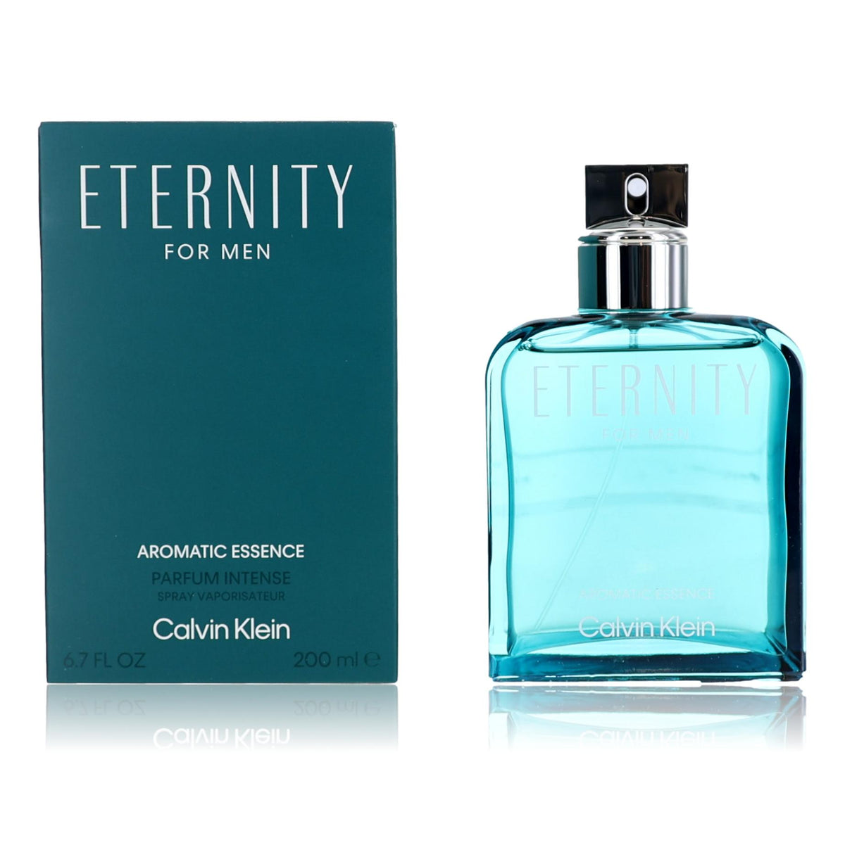 Eternity Aromatic Essence Calvin Klein 6.7oz Parfum Intense Spray men - Pertinacia Perfume