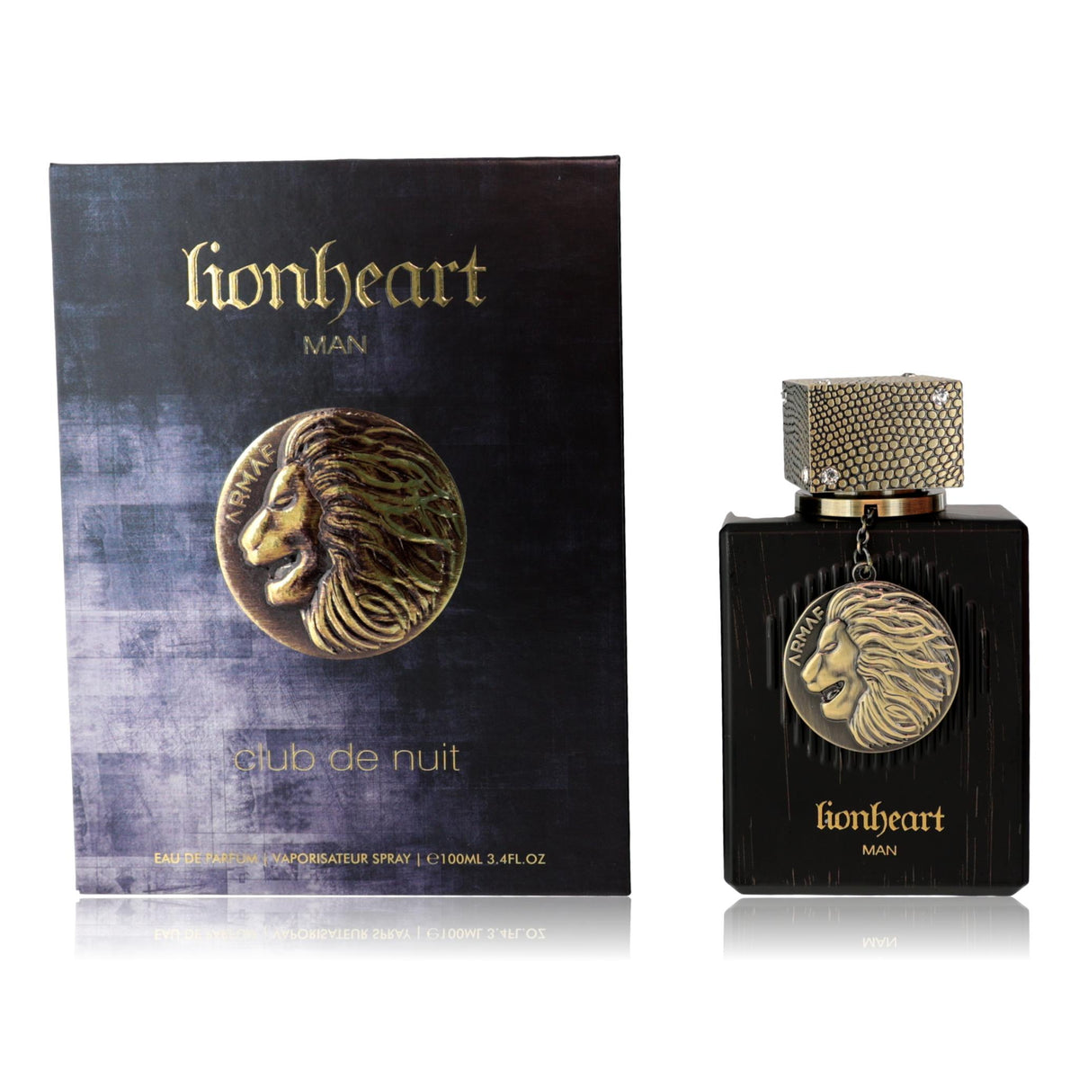 Club De Nuit Lionheart Sterling 3.4 oz EDP Spray Men - Pertinacia Perfume