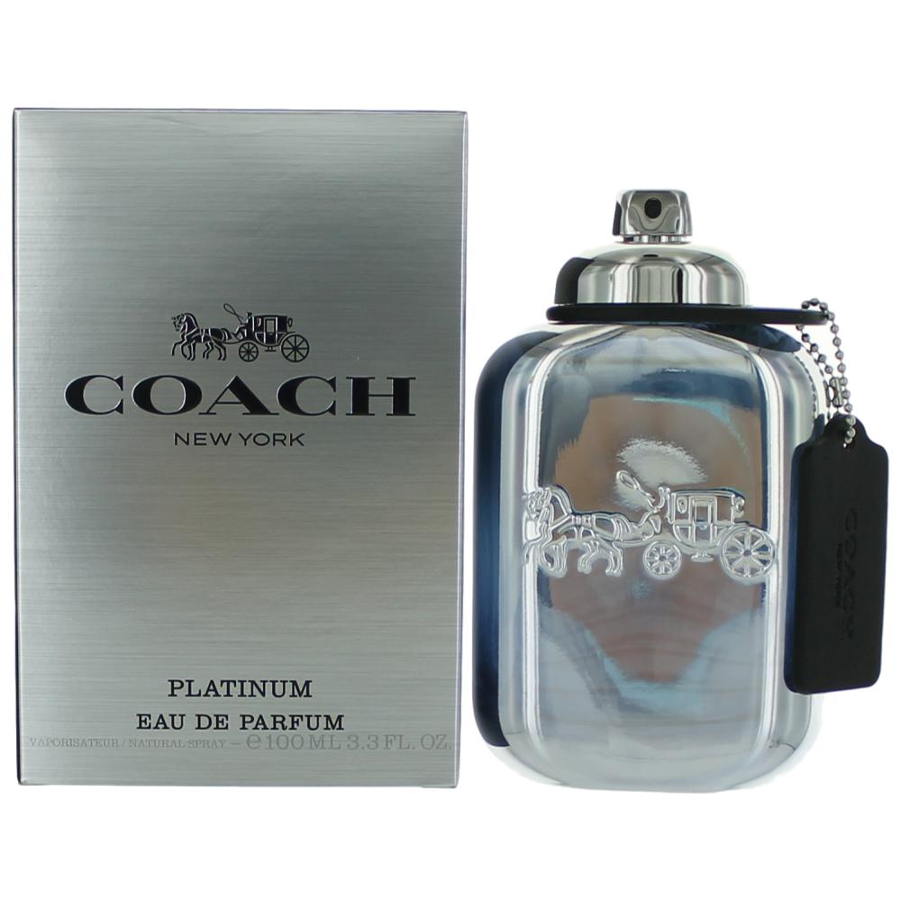 Coach Platinum Coach 3.3 oz EDP Spray Men - Pertinacia Perfume