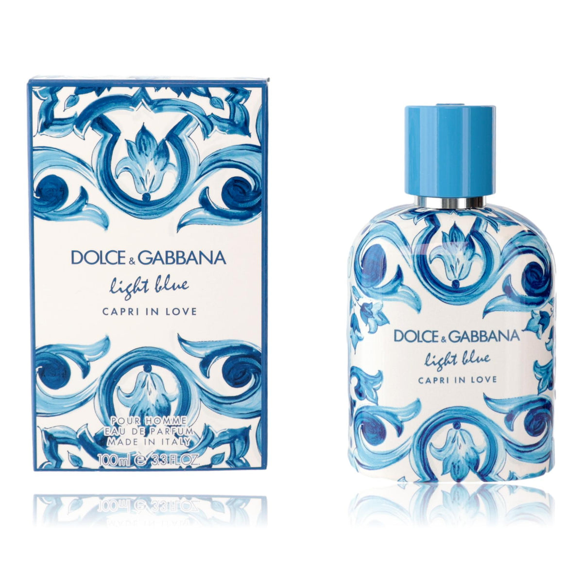 Light Blue Capri In Love Dolce & Gabbana 3.3 oz EDP spray Men - Pertinacia Perfume