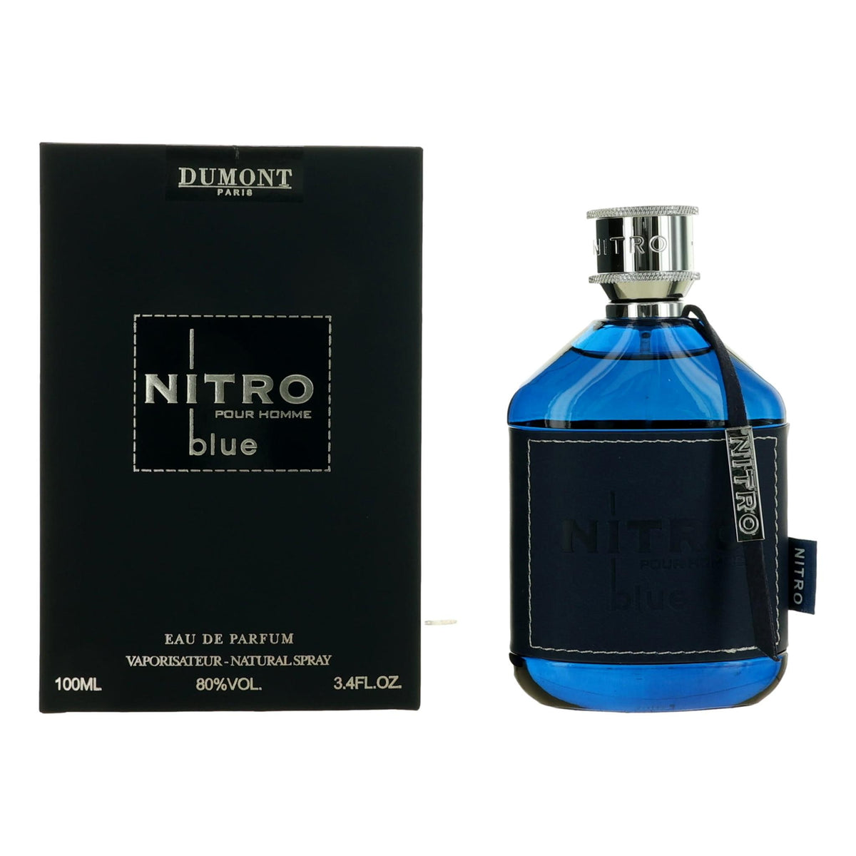 Nitro Blue Dumont 3.4 oz EDP Spray Men - Pertinacia Perfume