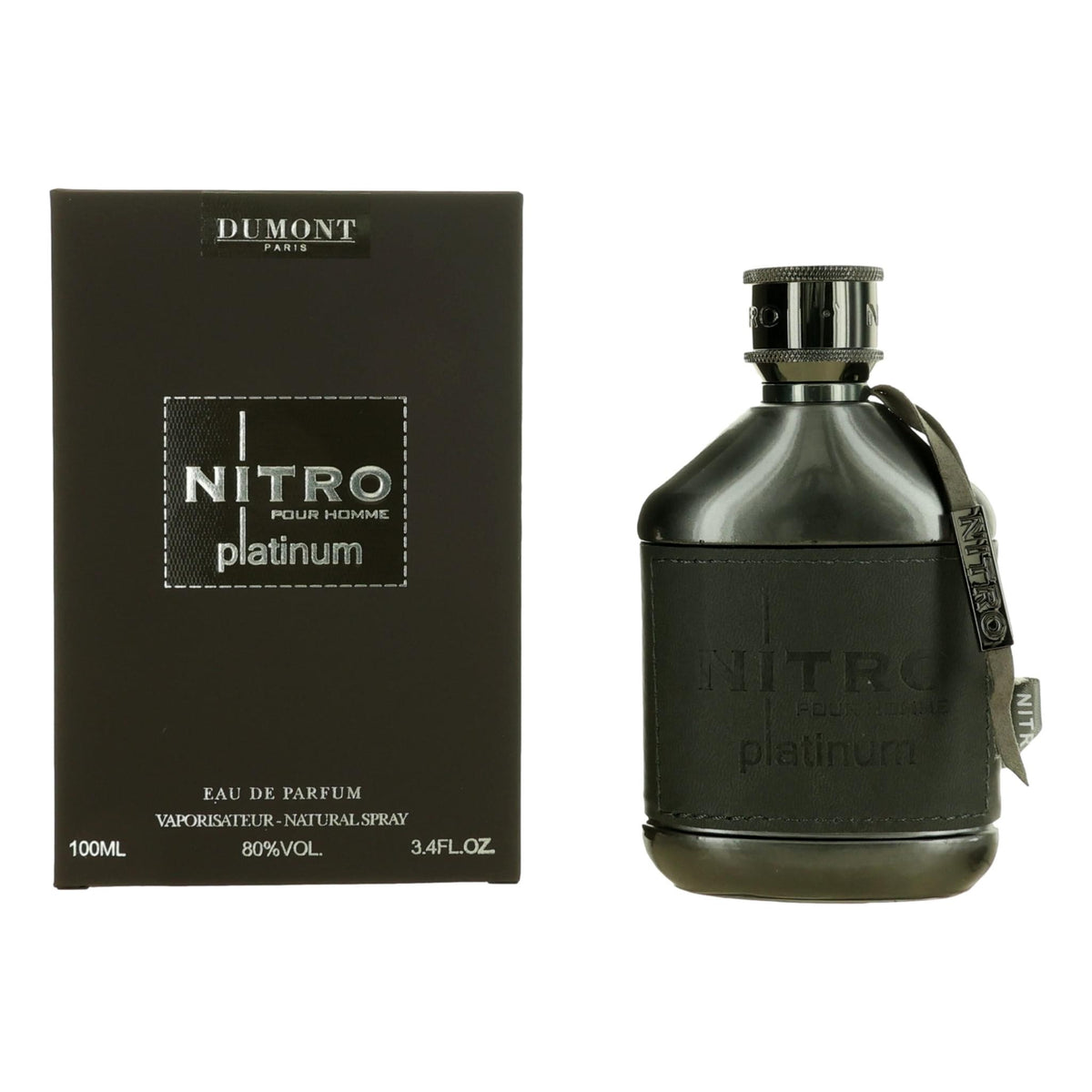 Nitro Platinum Dumont 3.4 oz EDP Spray Men - Pertinacia Perfume