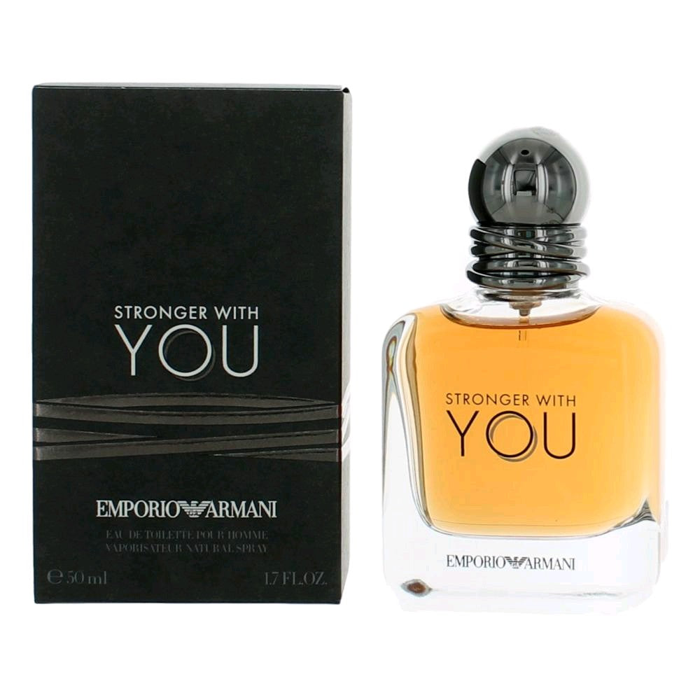 Stronger With You Emporio Armani 1.7 oz EDT Spray Men - Pertinacia Perfume