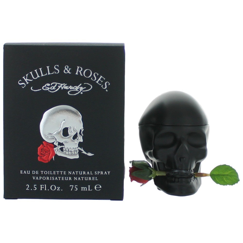 Ed Hardy Skulls & Roses Ed Hardy 2.5 oz EDT Spray Men - Pertinacia Perfume