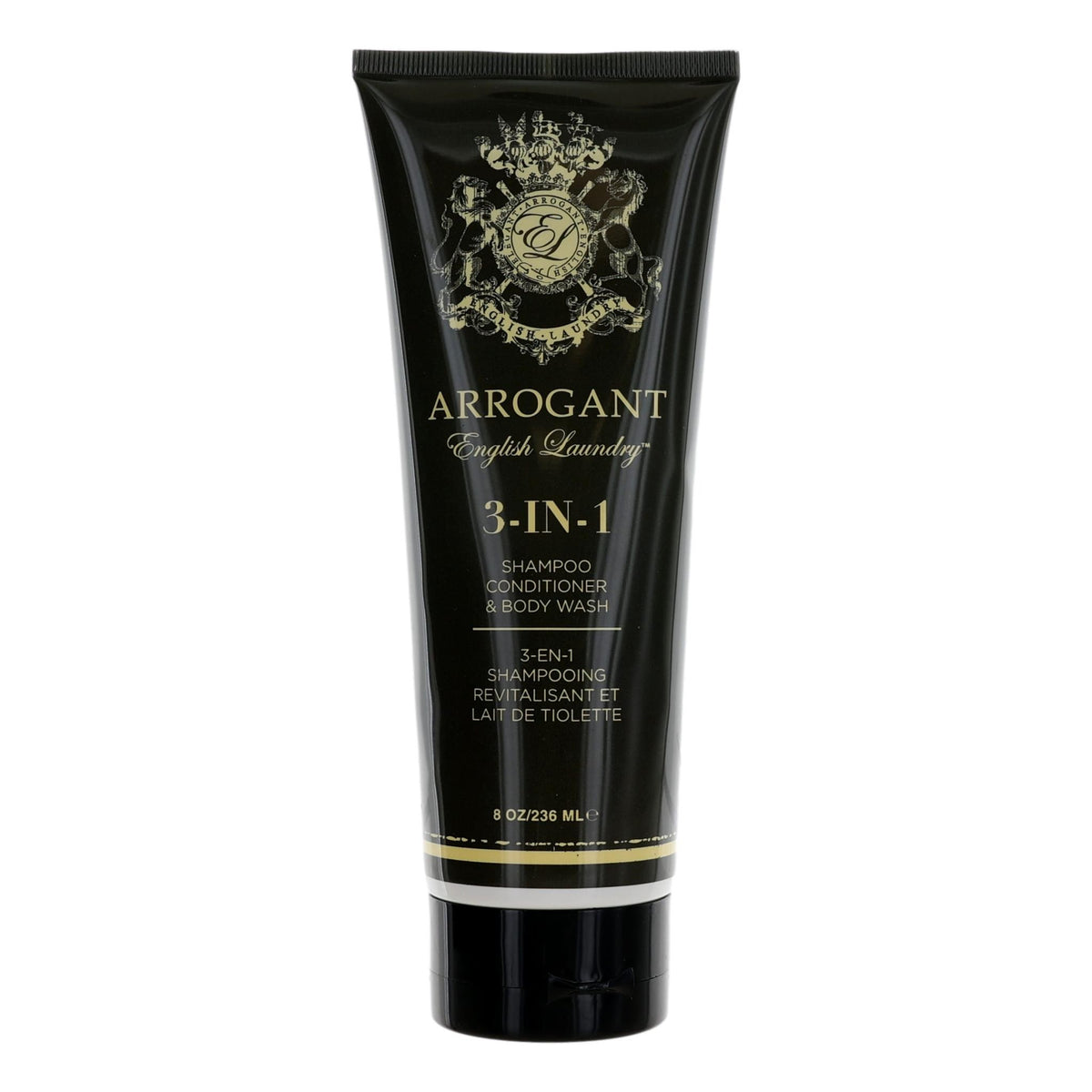 Arrogant English Laundry 8oz 3 in 1 Shampoo/Conditioner Body Wash men - Pertinacia Perfume